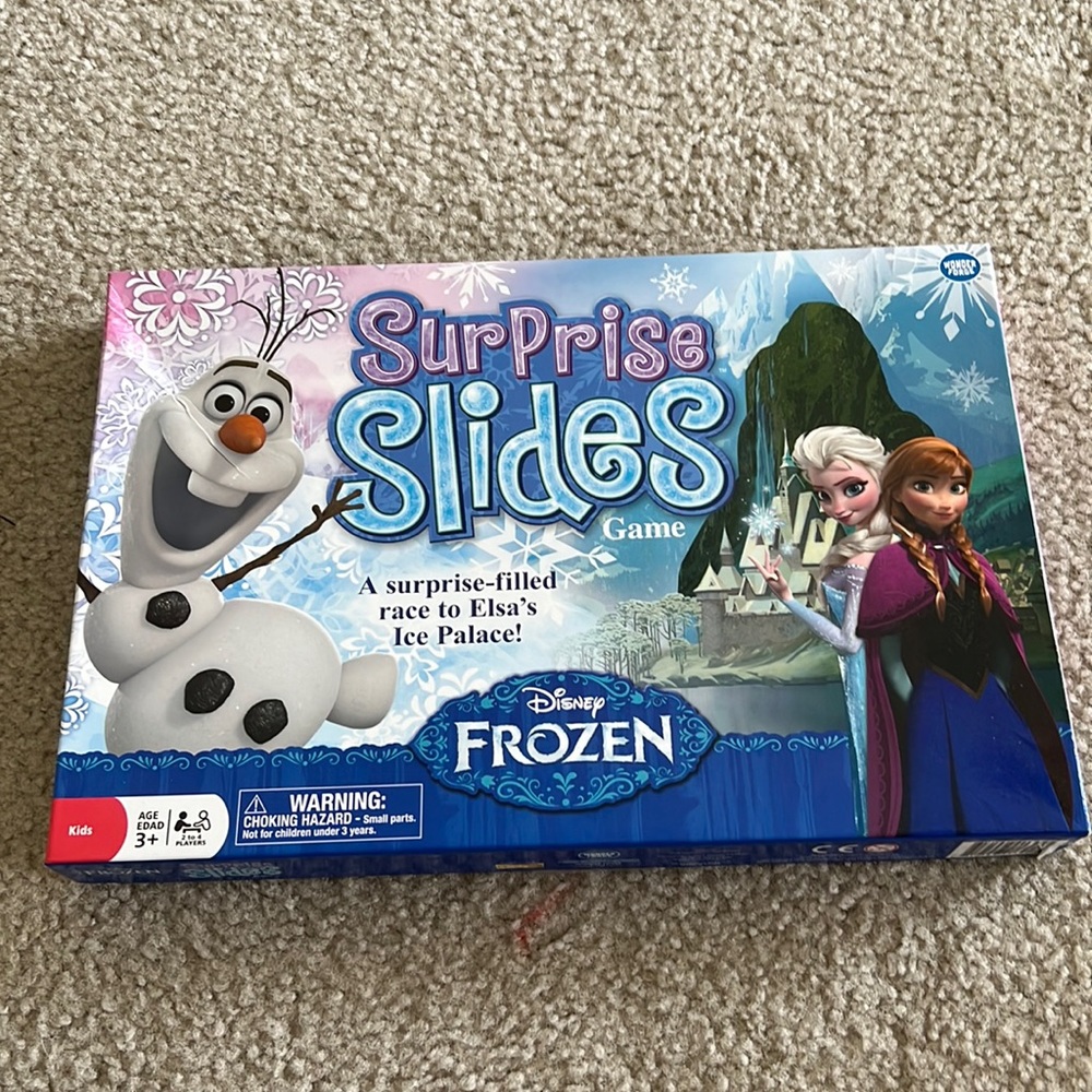 Disney Surprise Slides Game. 2-4 players